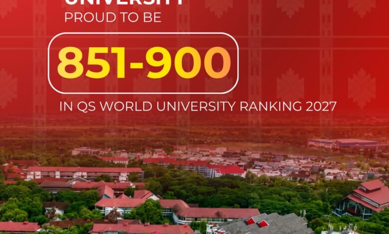 Lompatan Global Unhas: Masuk Jajaran Peringkat 851-900 dalam QS World University Rankings 2027