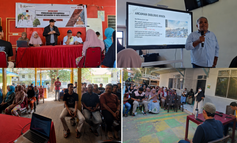 DLH Makassar Perkuat Peran Masyarakat Kepulauan Lewat Sosialisasi Pengelolaan Sampah Berbasis Sumber