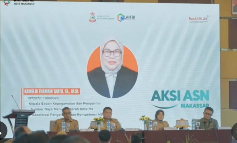 BKPSDM Makassar Siapkan AKSI ASN, Perkuat Kompetensi Aparatur Berbasis Digital dan AI