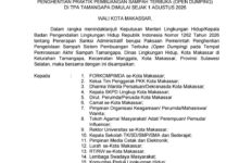 Mulai 1 Agustus, TPA Tamangapa Hanya Terima Sampah Residu, Pemkot Makassar Tegaskan Akhiri Open Dumping