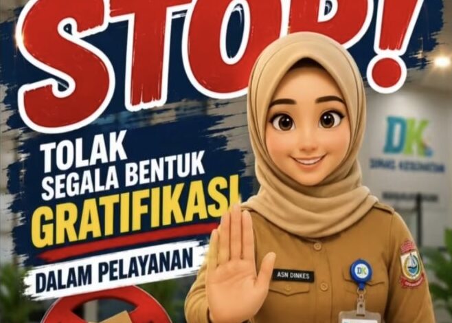 Dinkes Makassar Tegaskan Komitmen Tolak Gratifikasi, Perkuat Budaya Pelayanan Kesehatan Berintegritas