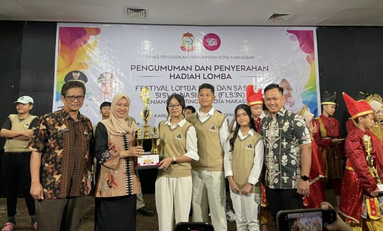 Enam Pelajar Makassar Lolos ke FLS3N Nasional, Pemkot Siapkan Beasiswa Prestasi
