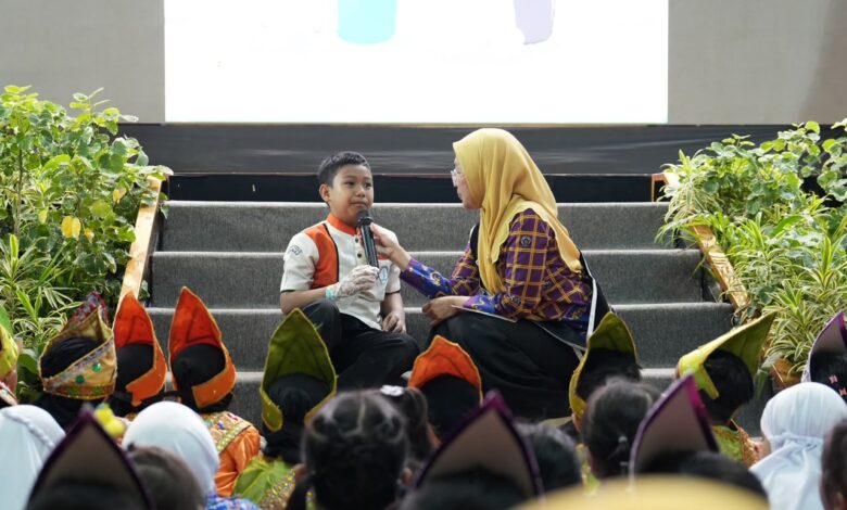 Melinda Aksa Tanamkan Cinta Lingkungan kepada Anak Lewat Storytelling Hari Anak Nasional