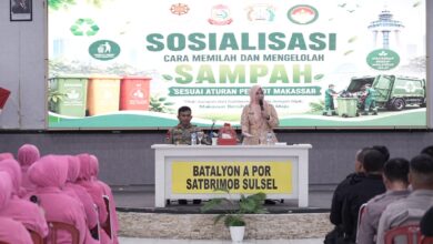 DWP Makassar dan Bhayangkari Satbrimob Sulsel Perkuat Edukasi Pemilahan Sampah dari Rumah