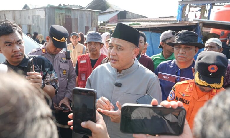 Appi Tinjau Korban Kebakaran Tallo, Pastikan Kebutuhan Warga Terpenuhi Selama Masa Tanggap Darurat