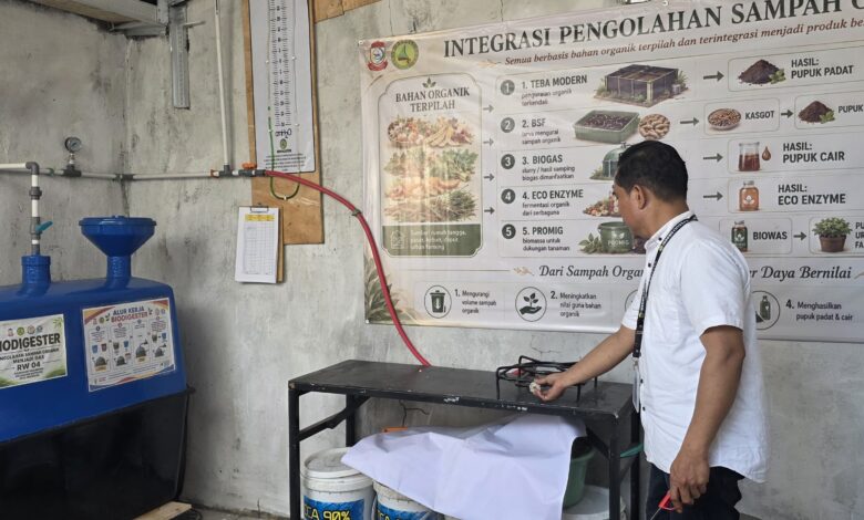 RW 04 Karunrung Jadi Contoh Pengelolaan Sampah Mandiri, Organik Diolah Jadi Gas hingga Anorganik Ditabung