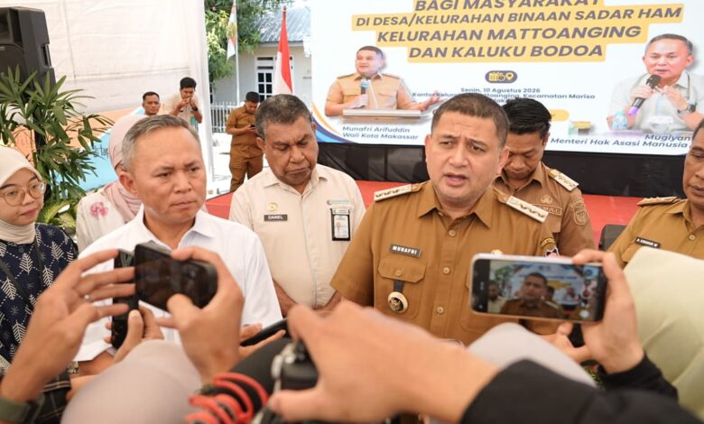 Makassar Jadi Percontohan Nasional, Dua Kelurahan Didorong Jadi Model Sadar HAM