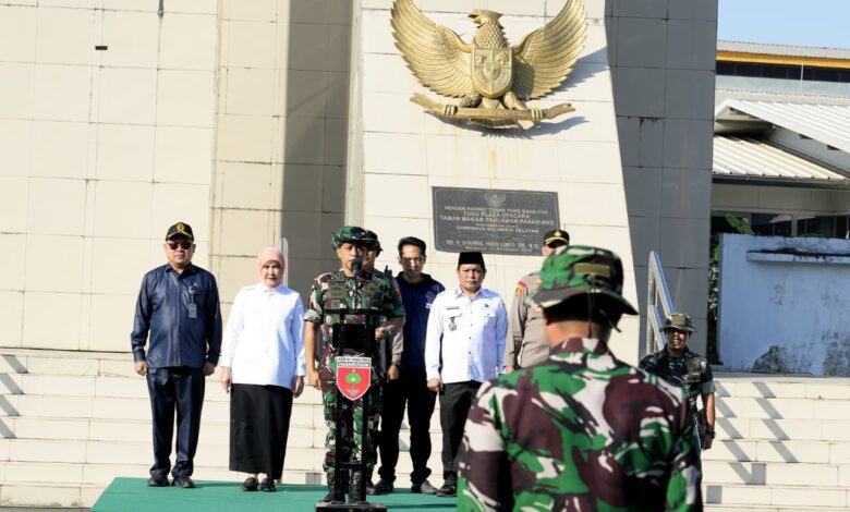 Aliyah Hadiri Karya Bakti di TMP Panaikang, Tanamkan Semangat Patriotisme Jelang HUT ke-81 RI