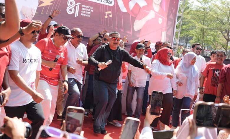 Porseni HUT ke-81 RI di Balai Kota Makassar Meriah, Appi Tekankan Kekompakan dan Kebersamaan