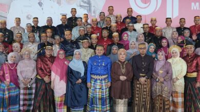 Penurunan Bendera HUT ke-81 RI di Makassar Sarat Nuansa Budaya dan Pesan Persatuan