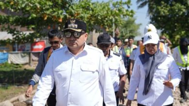 Munafri Tinjau Jalan Beton Romang Tangayya, Akses Warga Ditarget Rampung Bulan Depan