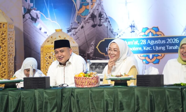 Ribuan Warga Padati Paotere, Maulid Akbar Pesisir Diwarnai Perahu Nelayan dan Dua Paket Umrah