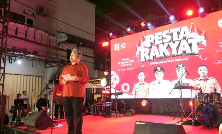 Munafri Arifuddin Dorong Pesta Rakyat Wajo Jadi Panggung Kreativitas dan Perekat Keberagaman
