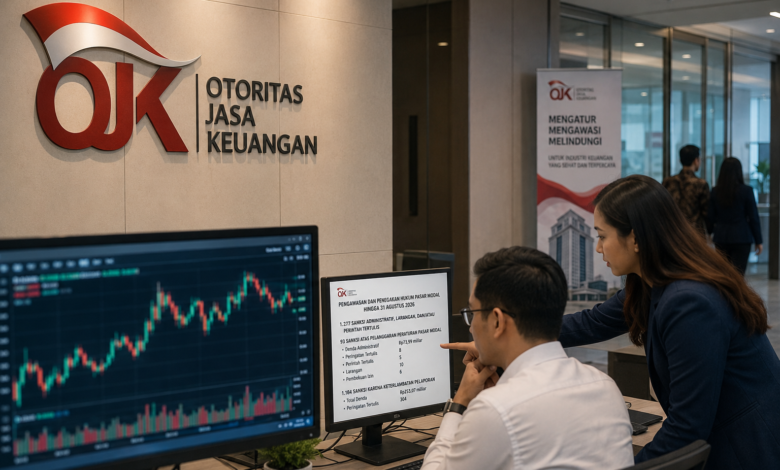 OJK Perkuat Penegakan Hukum Pasar Modal, 1.277 Sanksi Dijatuhkan hingga Agustus 2026