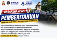Rute Defile MTQ KORPRI Berubah, Dishub Makassar Imbau Warga Hindari Pusat Kota