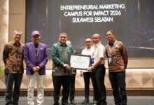Unhas Raih Penghargaan Entrepreneurial Marketing Campus for Impact