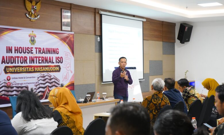 Unhas Tingkatkan Kompetensi Auditor Internal, Dorong Tata Kelola Kampus Lebih Terukur