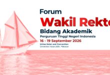 Wakil Rektor Akademik PTN se-Indonesia Bertemu di Unhas, Bahas Transformasi Tata Kelola