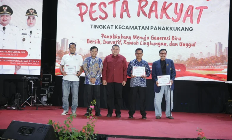 Semarak Pesta Rakyat Kecamatan Panakukang, Munafri Minta Gerakkan UMKM Lokal