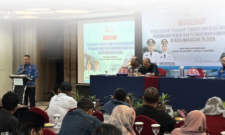 Disperkim Makassar Perkuat Strategi Cegah Permukiman Kumuh dari Hulu