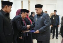 Lantik Pejabat Fungsional, Appi Ingatkan Pejabat Tak Bekerja Sekadar Seremonial