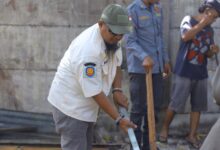 Pemcam Biringkanaya Kembalikan Fungsi Fasum, Tiga Bangunan di Kelurahan Pai Dibongkar