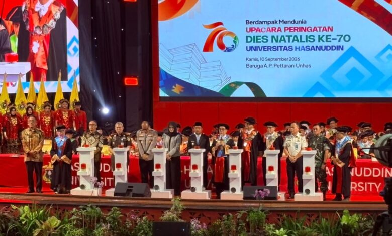 Dies Natalis ke-70, Unhas Perkuat Arah sebagai The Impactful University