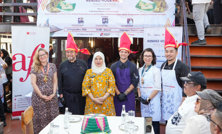 Aliyah Dorong Barongko Go International Lewat Kolaborasi Gastronomi Makassar-Prancis