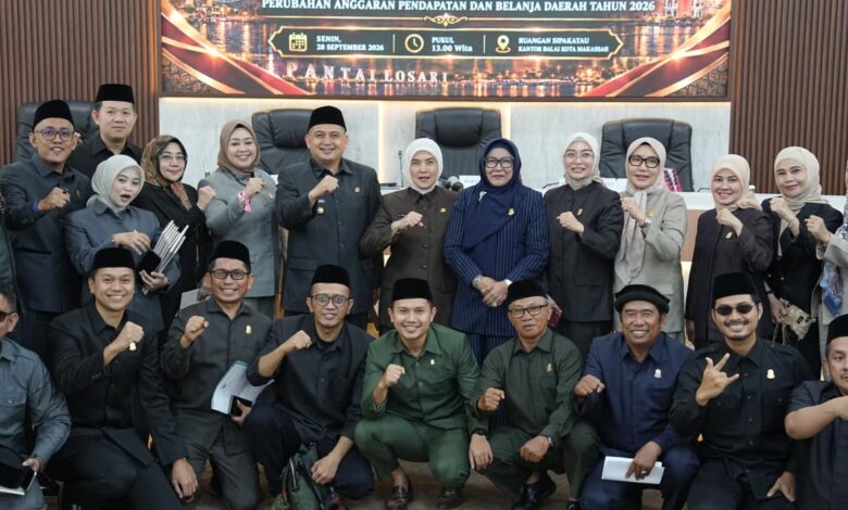 Munafri Tegaskan Perubahan APBD 2026 Harus Berorientasi pada Manfaat bagi Warga