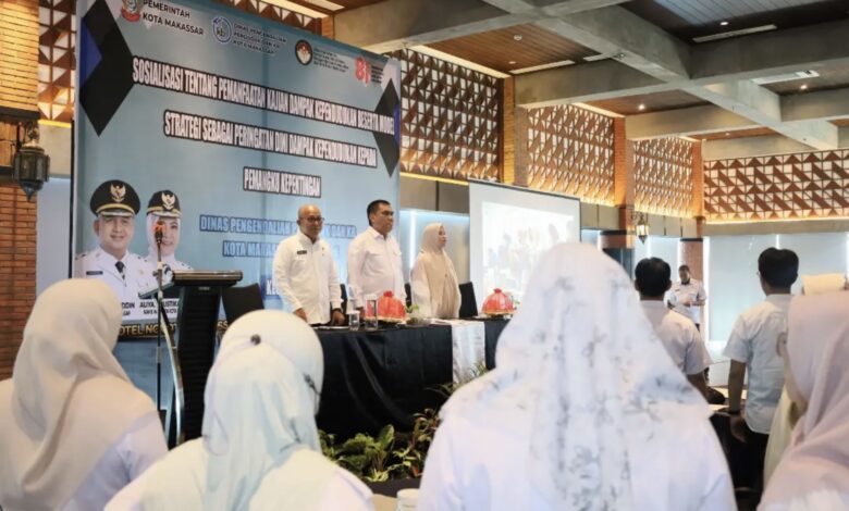 DPPKB Makassar Sosialisasikan Kajian Dampak Kependudukan untuk Perkuat Perencanaan Pembangunan