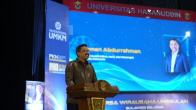 Hadir di Unhas, Menteri UMKM Dorong Wirausaha Berani Memulai dan Mampu Memberi Dampak