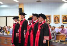 Lima Guru Besar Hukum Unhas Dikukuhkan, Bawa Gagasan untuk Menjawab Persoalan Hukum Kontemporer