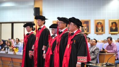 Lima Guru Besar Hukum Unhas Dikukuhkan, Bawa Gagasan untuk Menjawab Persoalan Hukum Kontemporer