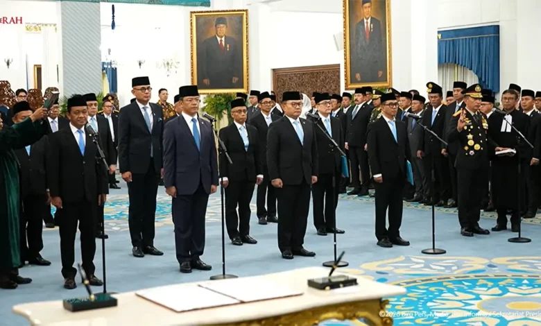 Prabowo Kocok Ulang Sejumlah Jabatan Strategis, 18 Pejabat Dilantik