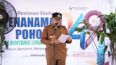 TPA Antang Disiapkan Jadi Hutan Kota, Pemkot Makassar Tanam 285 Bibit Pohon