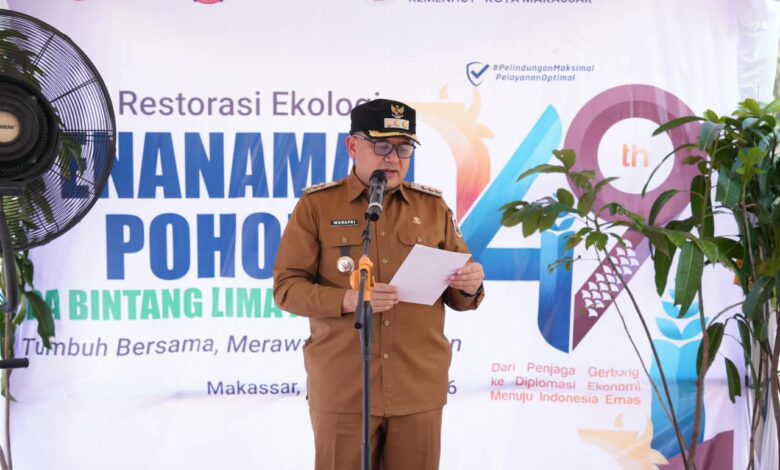 TPA Antang Disiapkan Jadi Hutan Kota, Pemkot Makassar Tanam 285 Bibit Pohon