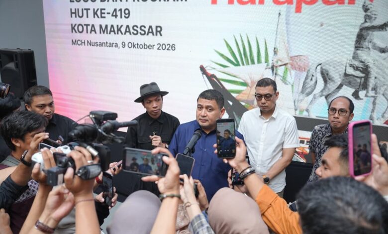 Munafri Resmi Luncurkan Logo HUT ke-419 Makassar, Angkat Nilai Pappaseng dalam Desain Modern