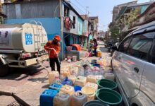 BPBD Makassar Salurkan 7,19 Juta Liter Air Bersih, Layani 98.664 Warga Terdampak Kekeringan
