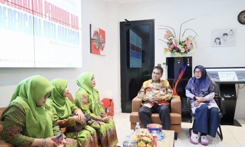 DPPKB Makassar dan Muslimat NU Bahas Kolaborasi Kesehatan Ibu-Anak dan Pencegahan Stunting