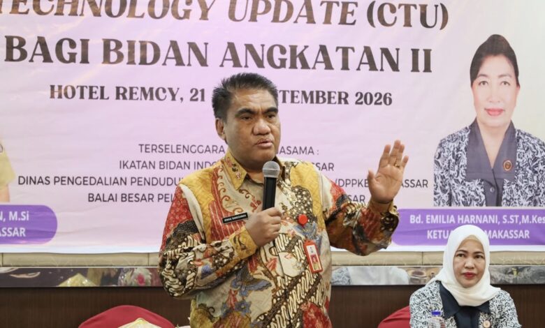 DPPKB Makassar Tutup Pelatihan CTU, Perkuat Kompetensi Bidan dalam Pelayanan KB