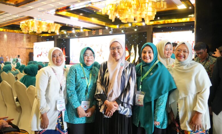 Melinda Aksa Hadiri Rakernas Gabungan di Bali, Perkuat Sinergi TP PKK dan Posyandu