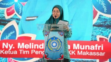 Melinda Buka Pameran UMKM dan Jambore HKG PKK Makassar, Dorong Kemandirian Ekonomi Kader