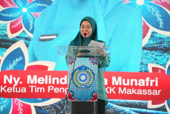 Melinda Buka Pameran UMKM dan Jambore HKG PKK Makassar, Dorong Kemandirian Ekonomi Kader