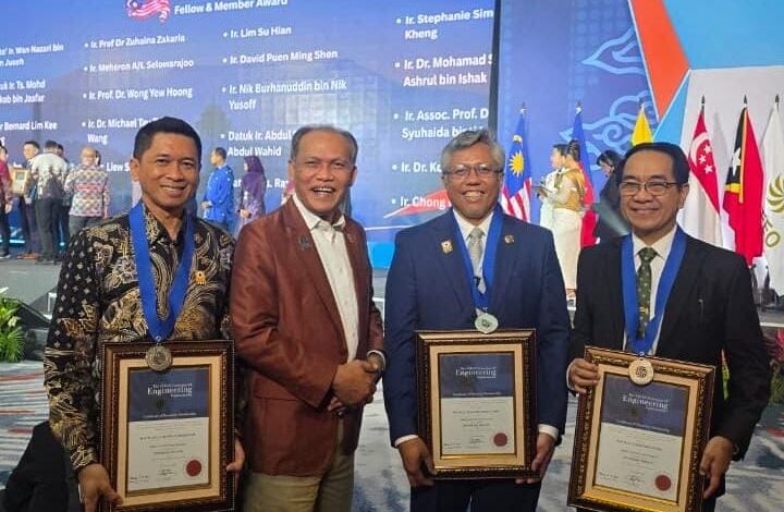 Rektor Unhas Raih AFEO Honorary Fellow Award, Kiprah Keilmuan Diakui di ASEAN