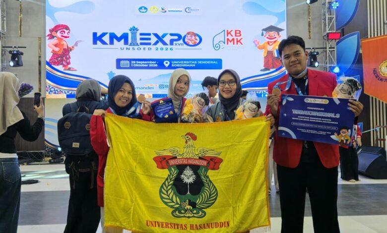 Unhas Borong Dua Penghargaan Nasional di KBMK 2026